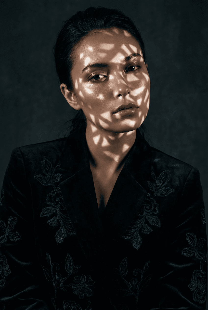 Portrait photo upscaled to high resolution using Imgica AI