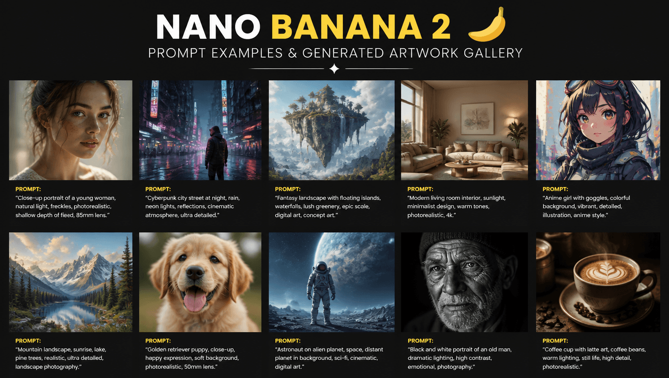Nano Banana 2 Prompt Gallery