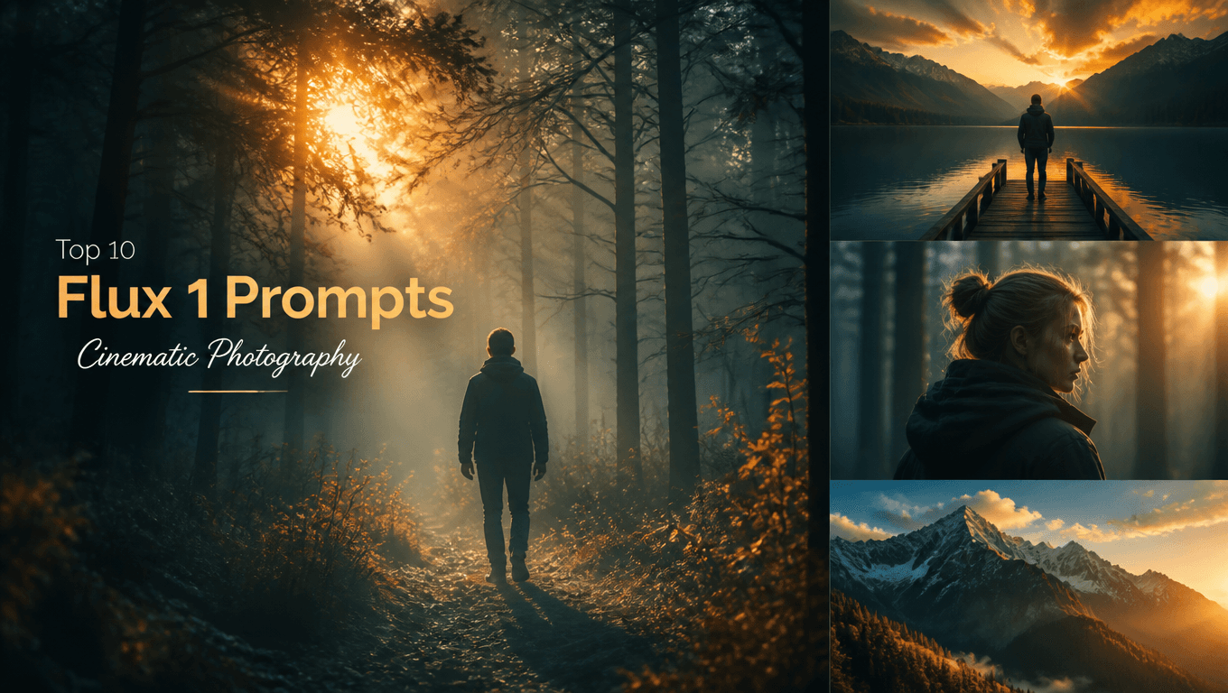 Top 10 Best Flux 1 Prompts for Cinematic Photography 2025