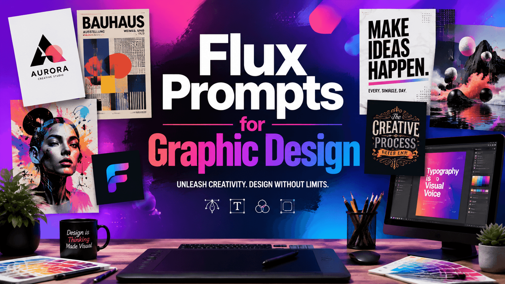 10 Best Flux Prompts for Graphic Design in 2025