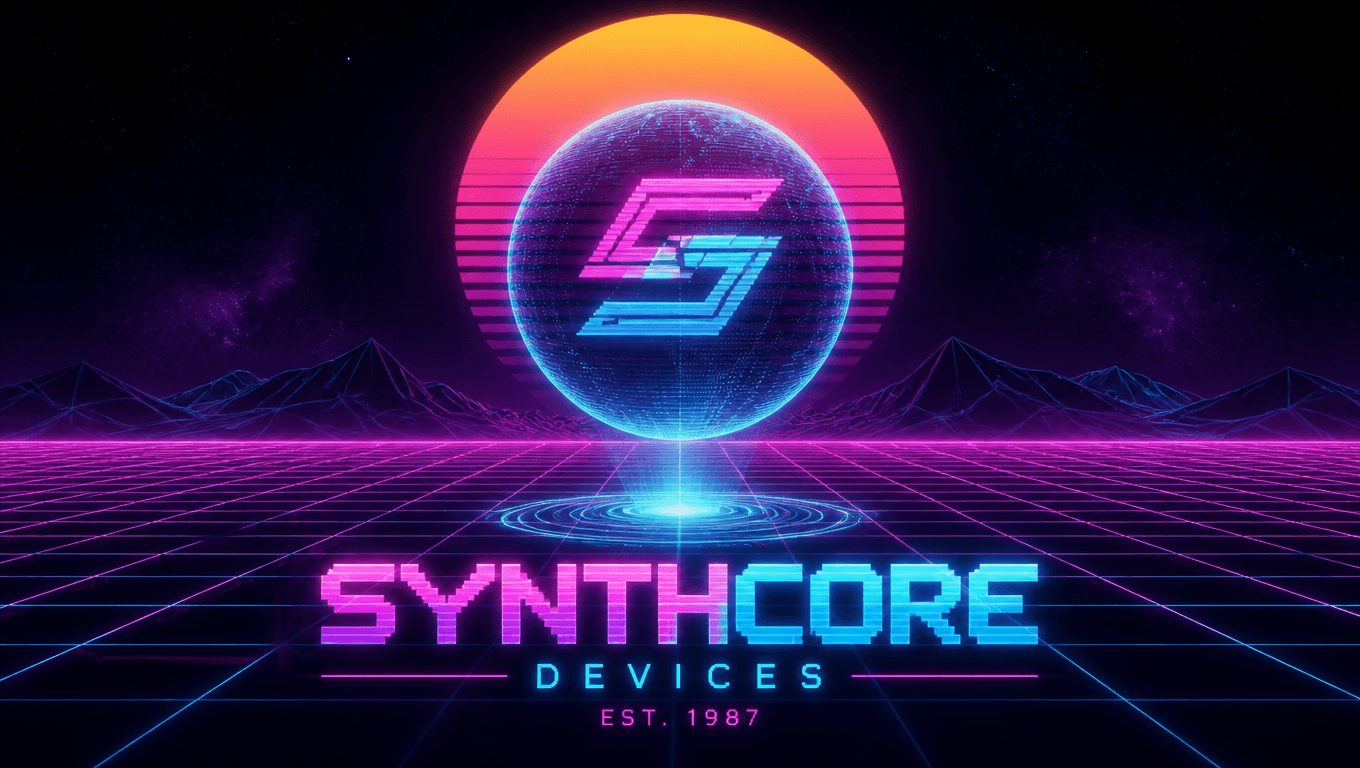 Retro Futuristic Logo