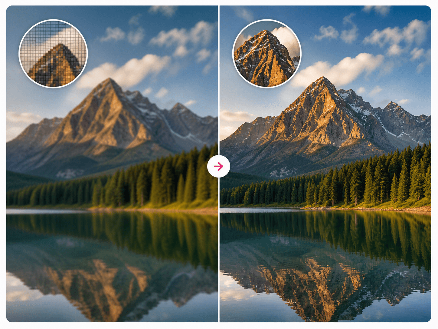 Content creator using Imgica AI video upscaler to enhance footage to 4K quality