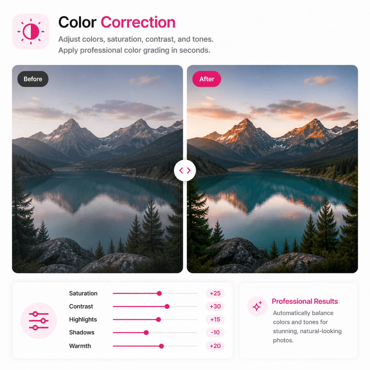 AI edited photo showing background removal and creative editing using Imgica AI editor