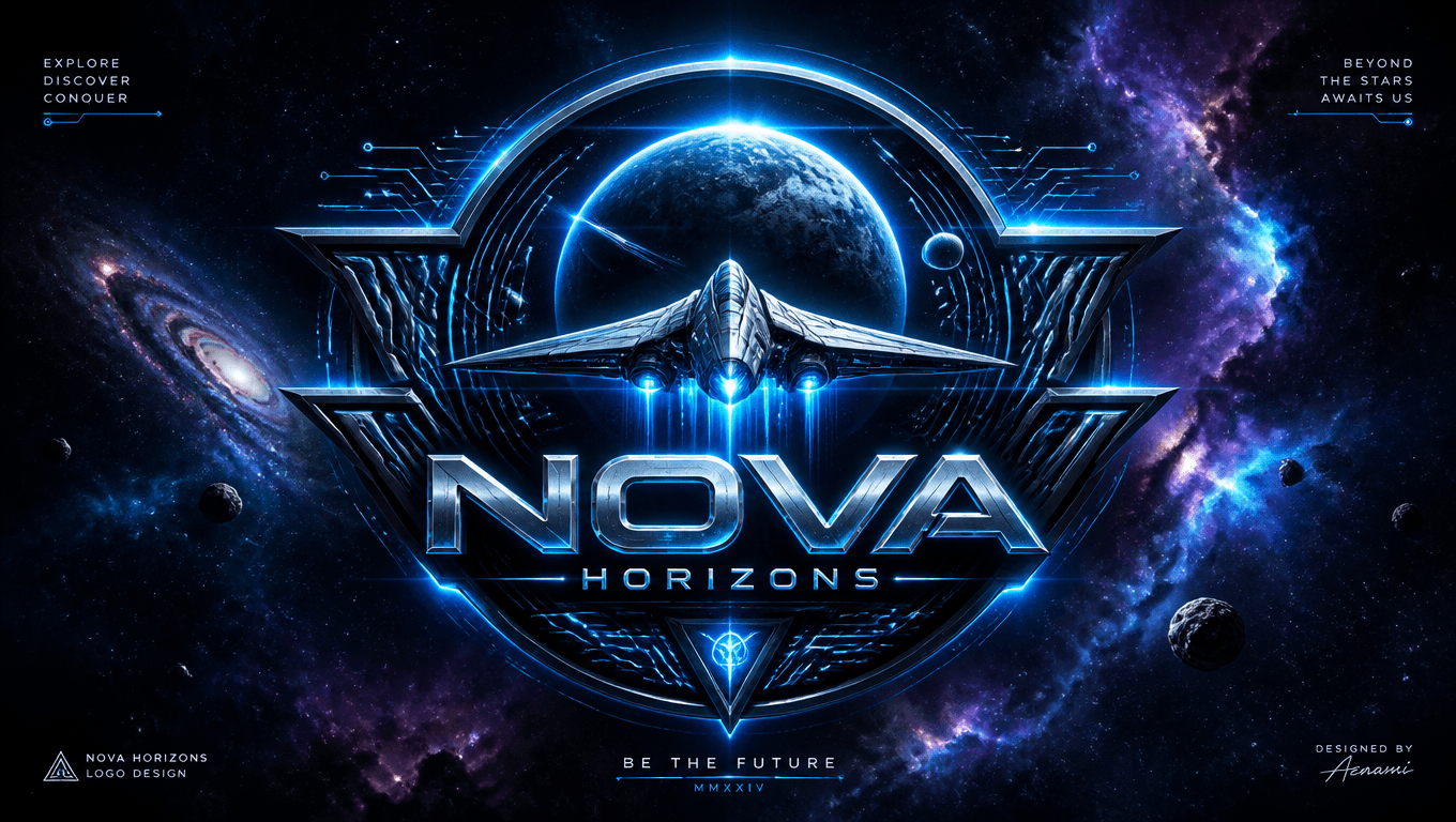 Flux 1 Prompts for Sci-Fi Logo Design: Top 10 Ideas 2025