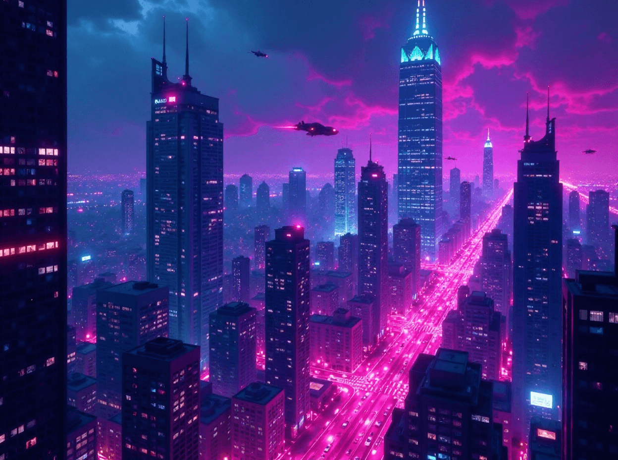 Cyberpunk Cityscape