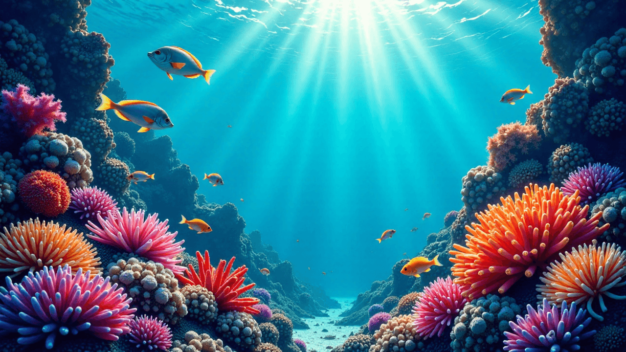 Underwater Coral Reef