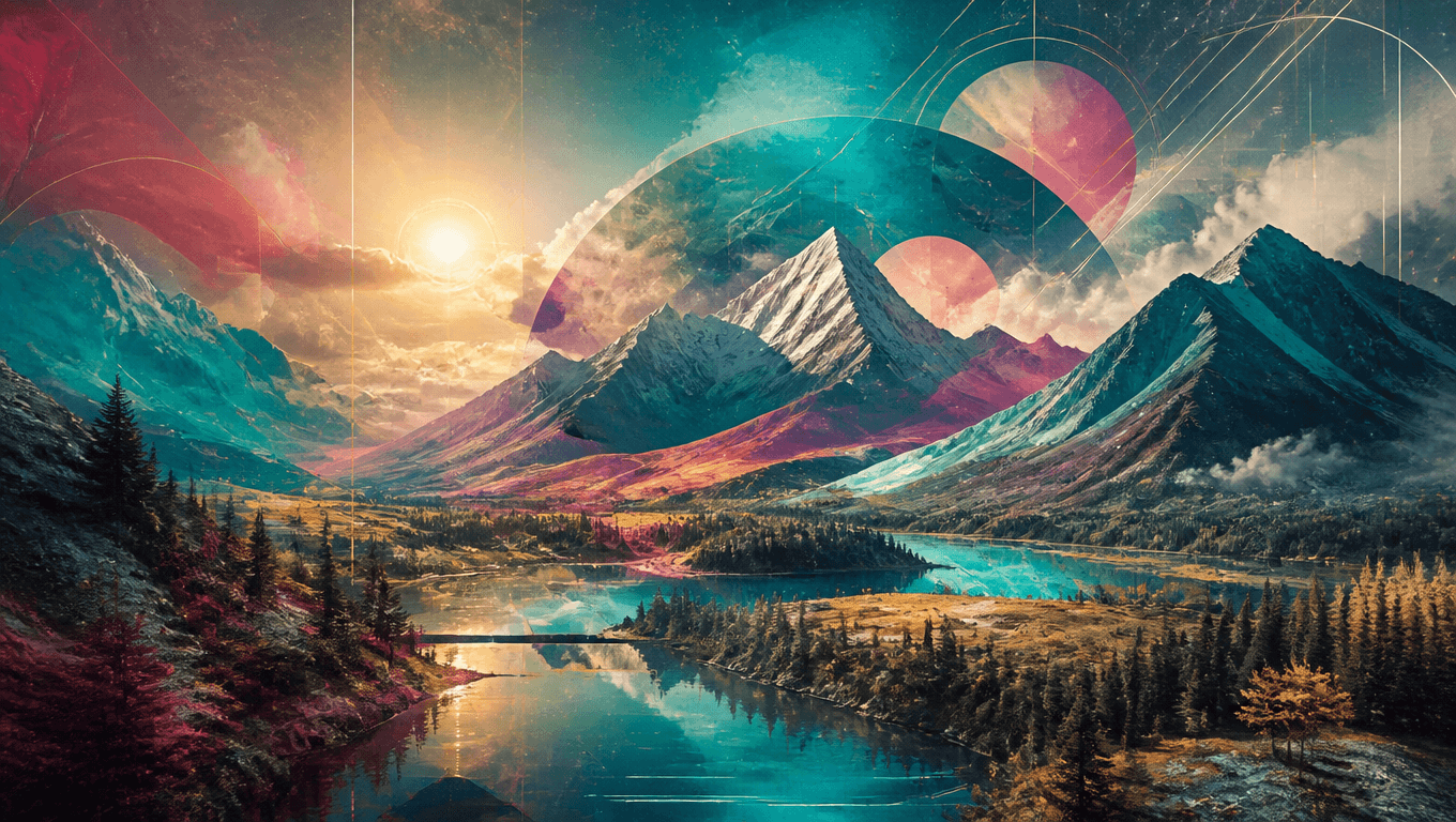 Abstract Landscape