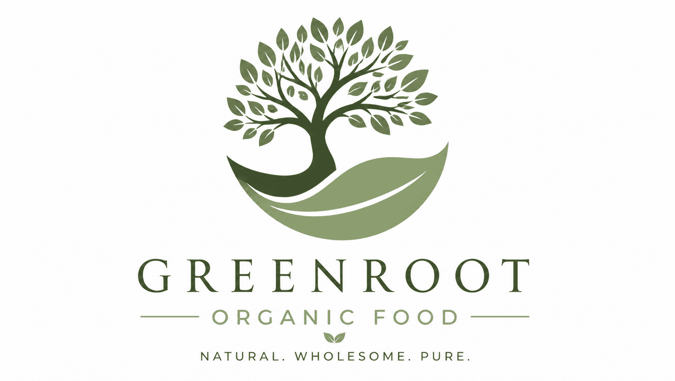 Organic Food Brand Logo