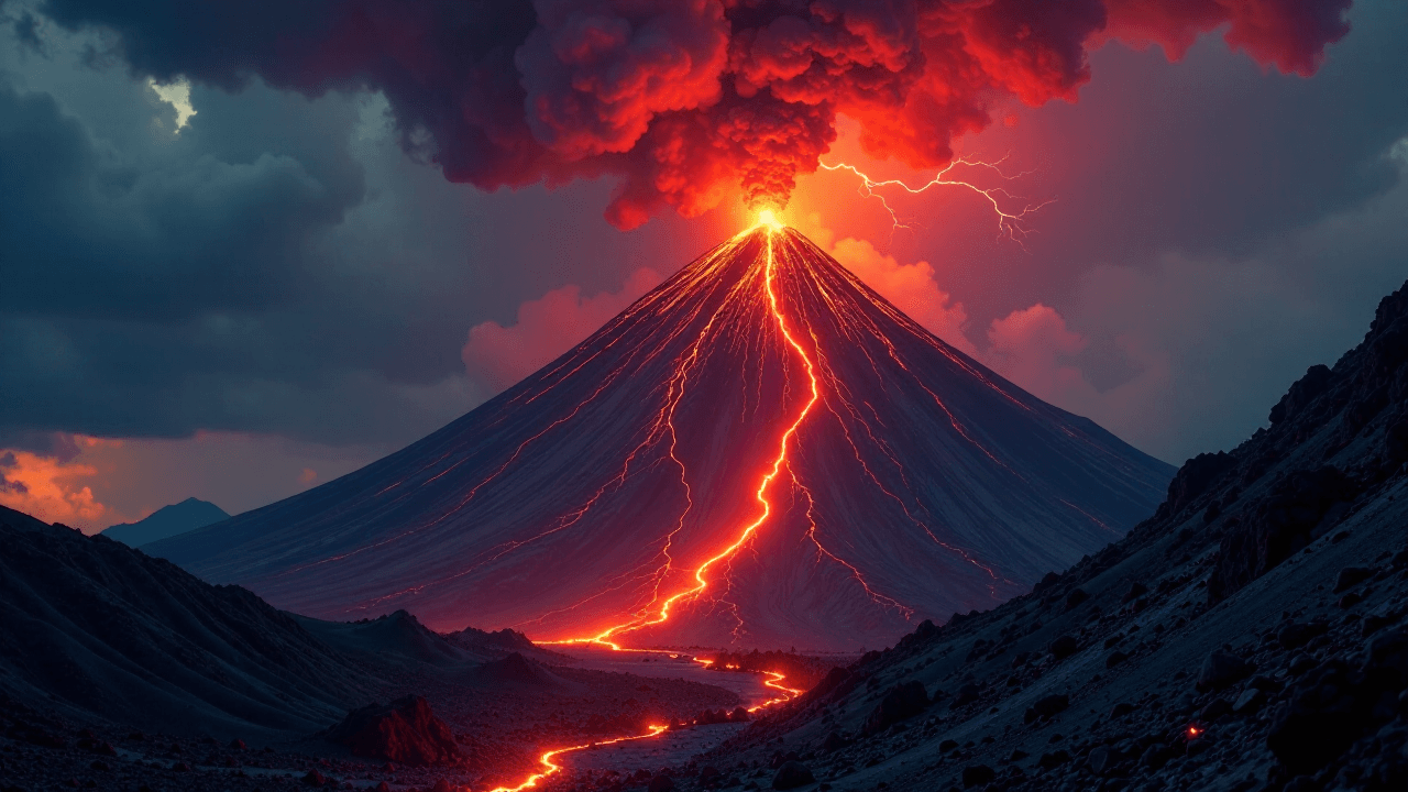 Volcano Eruption